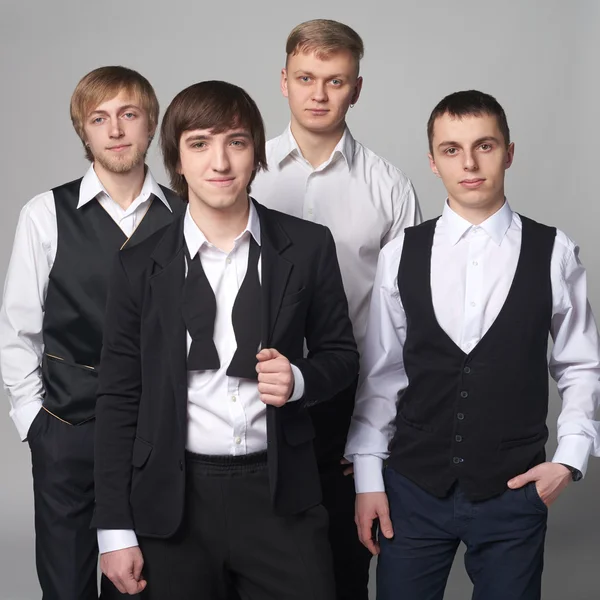 Four young men — Stock Photo, Image