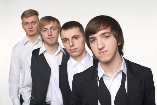 Four young men — Stock Photo, Image