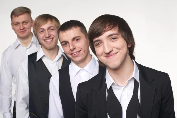 Four young men — Stock Photo, Image