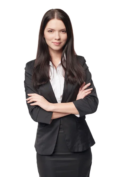 Hermoso retrato de mujer de negocios —  Fotos de Stock