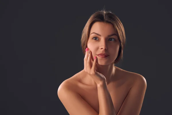 Primo piano della donna — Foto Stock