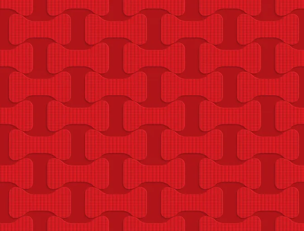 红色方格螺栓 — 图库矢量图片