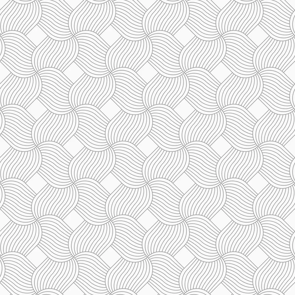 Pédales éclos gris mince à son tour — Image vectorielle