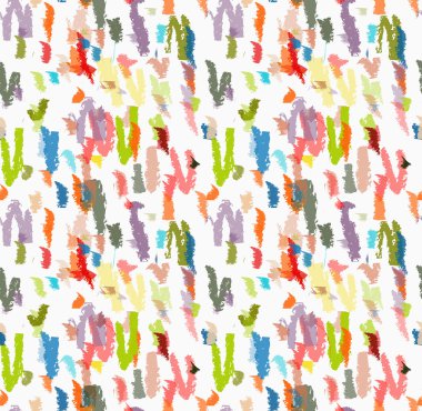 Yeşil v ile kaba fırça