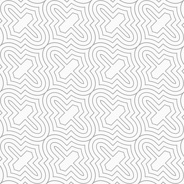 Grille Marrakech diagonale gris mince — Image vectorielle