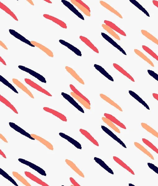 Marqueur dessiné diagonale bleu orange rouge écoutilles — Image vectorielle