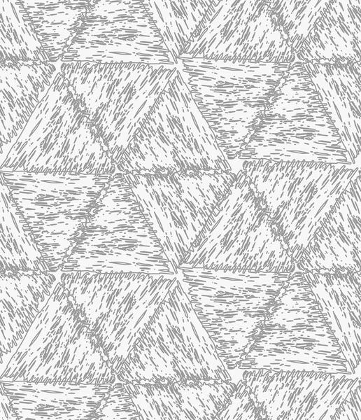 Pencil hatched gray hexagons — Stock Vector
