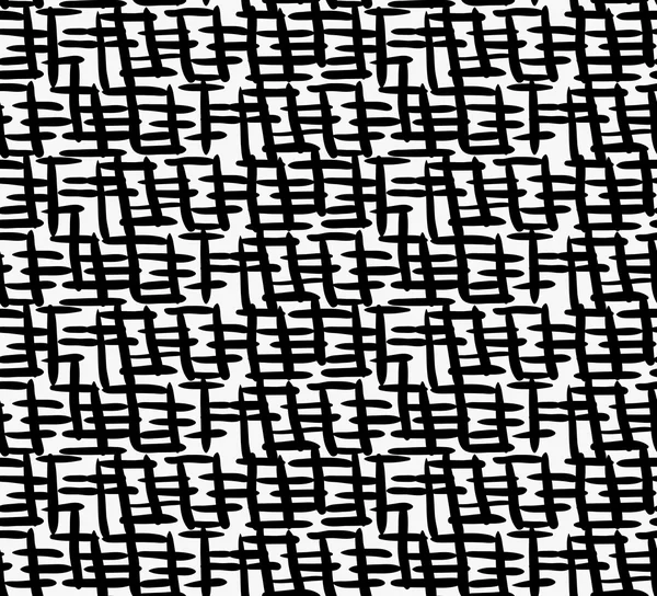Marqueur noir écoutilles de croisement épaisses — Image vectorielle