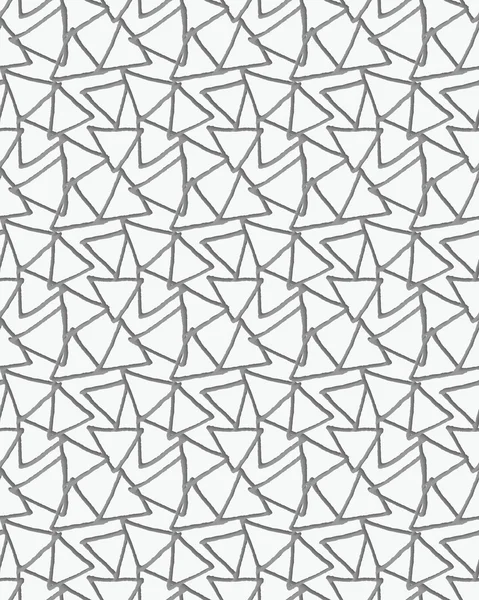 3D perforierte Dreiecke — Stockvektor