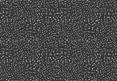 Siyah üzerine mürekkep noktalı beyaz