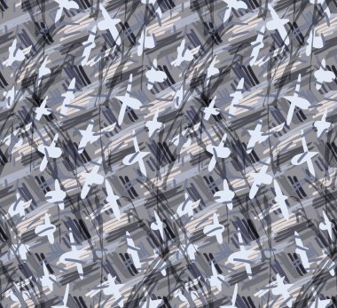 Kalem haçlar gri tonları ile yumurtadan