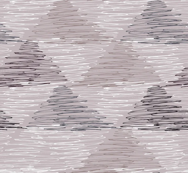 Coups encrés dans des triangles griffonnés couleurs café — Image vectorielle