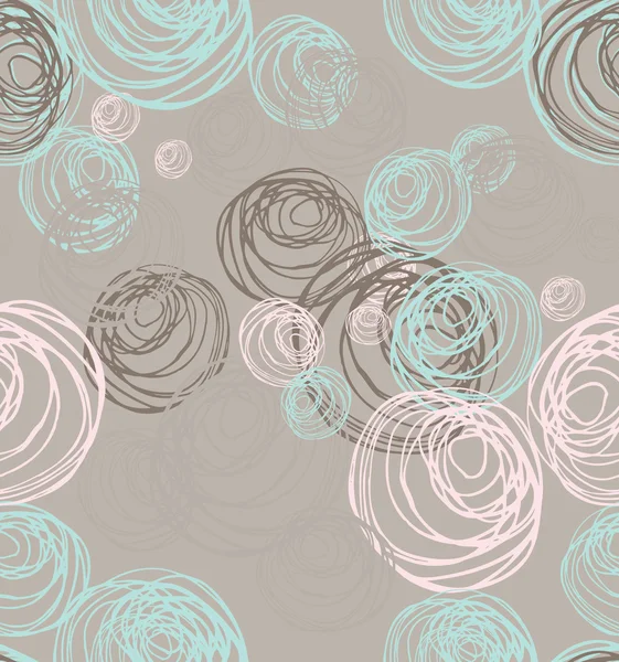 Cercles gravés se chevauchant — Image vectorielle