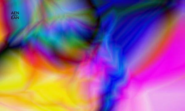 Abstracte Gladde Gradiënt Kleuren Glanzend Flare Bewegend Effect Noorderlicht Vector — Stockvector