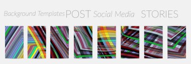 Çok renkli tel çerçeve geometrik şekilli soyut vektör sosyal medya arkaplan sınırı. Fütürist tasarım. 3D bilim modeli dijital teknoloji konsepti. Retro renkli sanat.