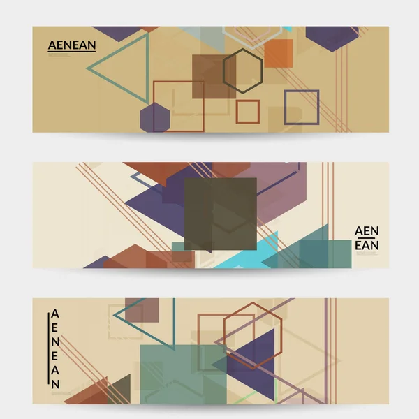 Textura Geométrica Abstracta Diseño Moderno Mediados Siglo Con Formas Geométricas — Archivo Imágenes Vectoriales