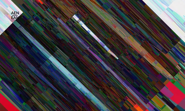 Soyut Vektör Duvar Kağıdı Çapraz Geometrik Renkli Desen Mikroskobik Görüş — Stok Vektör