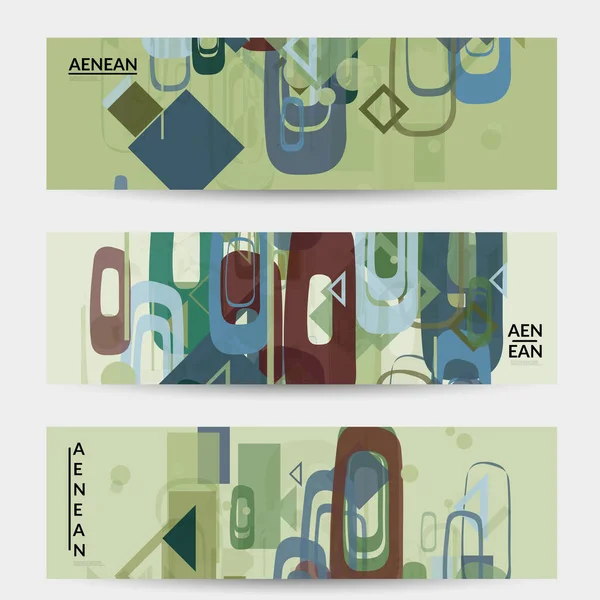 Streszczenie Tekstury Geometrycznej Nowoczesny Design Połowy Wieku Geometrycznych Kształtach Przezroczysty — Wektor stockowy