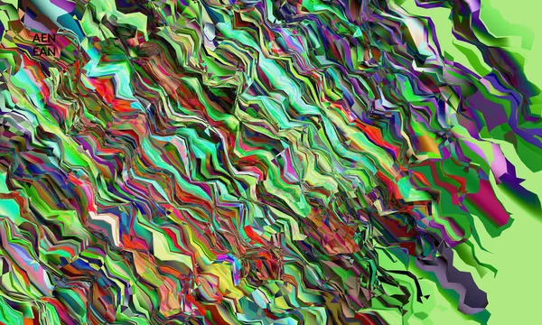 Papier Peint Vectoriel Abstrait Texture Aquarelle Fond Coloré Vibrant Lignes — Image vectorielle