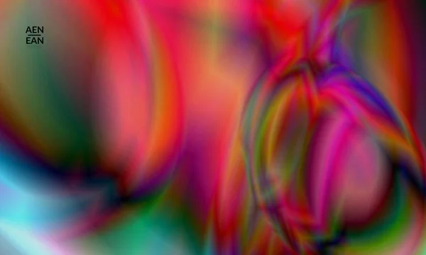 Abstracto Suave Gradiente Colores Brillante Llamarada Efecto Movimiento Auroras Boreales — Vector de stock