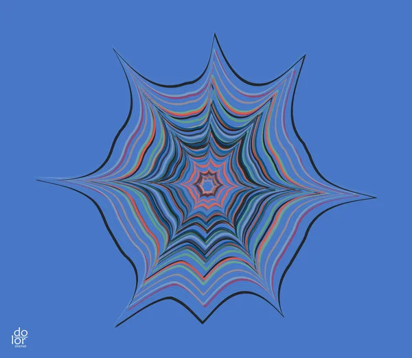 Polygonalt Geometriskt Abstrakt Vektorobjekt Datormodellering För Matematik Eller Kemi Transparenta — Stock vektor