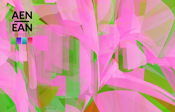 Texture Abstraite Verre Éclaté Multicolore Les Particules Tranchantes Transparentes Qui — Image vectorielle