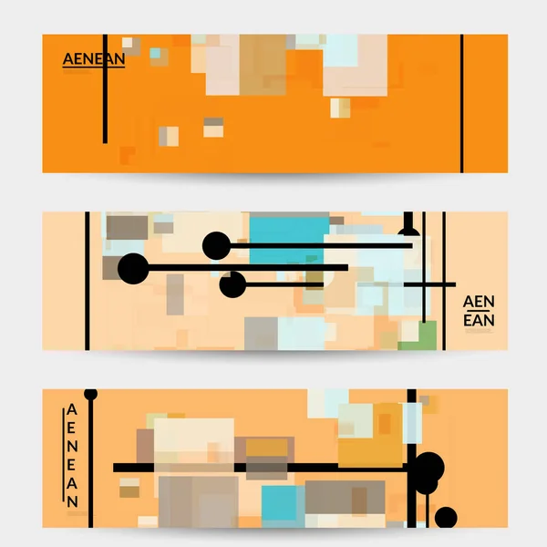 Abstrakte Geometrische Textur Mitte Des Jahrhunderts Modernes Design Mit Geometrischen — Stockvektor