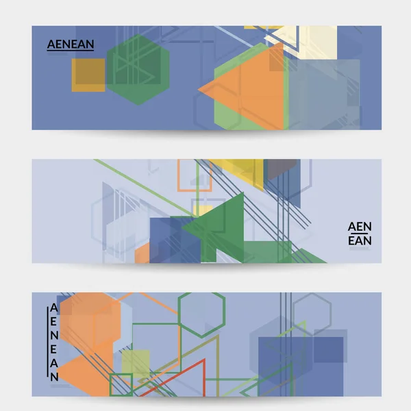 Textura Geométrica Abstracta Diseño Moderno Mediados Siglo Con Formas Geométricas — Vector de stock