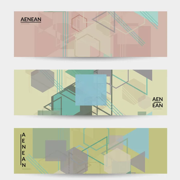 Abstrakte Geometrische Textur Mitte Des Jahrhunderts Modernes Design Mit Geometrischen — Stockvektor