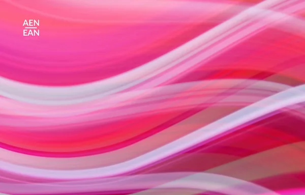 Abstrato Papel Parede Ondulado Brilhante Ondas Fluidas Coloridas Efeito Luz — Vetor de Stock