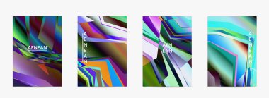 Soyut vektör uçuş şablonu. Çapraz geometrik renkli desen. Mikroskobik görüş kristal yapısında polarize ışık. Dinamik bilgisayar filtrelenmiş çok renkli sanatsal arkaplan.