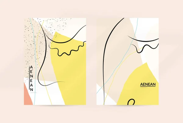 Contemporânea Contínua Uma Linha Desenho Mão Livre Retrato Logotipo Estilo — Vetor de Stock