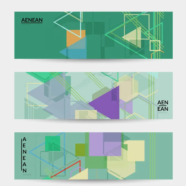 Abstrakte Geometrische Textur Mitte Des Jahrhunderts Modernes Design Mit Geometrischen — Stockvektor