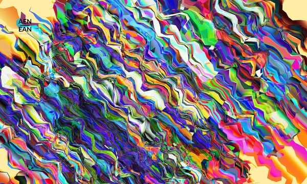 Papel Parede Vetor Abstrato Textura Aquarela Fundo Colorido Vibrante Computador — Vetor de Stock