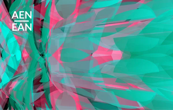 Textura Abstractă Multicoloră Din Sticlă Spartă Particulele Ascuțite Care Suprapun — Vector de stoc