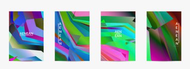 Soyut vektör uçuş şablonu. Çapraz geometrik renkli desen. Mikroskobik görüş kristal yapısında polarize ışık. Dinamik bilgisayar filtrelenmiş çok renkli sanatsal arkaplan.