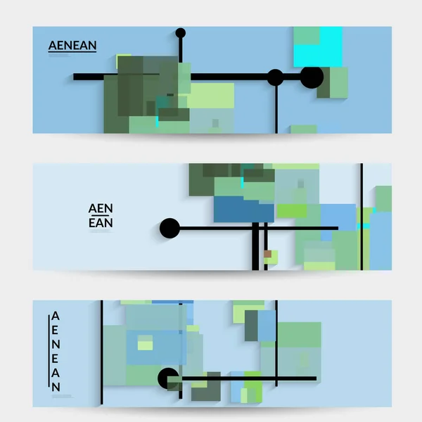 Rétro Abstrait Fond Coloré Milieu Siècle Conception Moderne Matériaux Avec — Image vectorielle