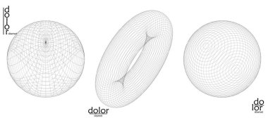 Soyut vektör tel çerçeve geometrik şekil seti. Düşük polyester ağ logosu tasarımı. Fütürist nesne tasarım elemanı. Bilim teknolojisi için 3 boyutlu dijital matematik modeli. Çizgi sanatı arkaplanı.
