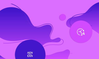 Kaybolan dalgalarla soyut geometrik arkaplan. Sosyal medya afişi için modern şablon. Düz arkaplan üzerinde gerçekçi gölgesi olan çağdaş malzeme tasarımı