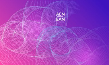 Parlak eğimli eğimli soyut şablonlar. Dalgalı karışım basit bir arkaplan. Pazarlama teknolojisi için minimum modern tasarım