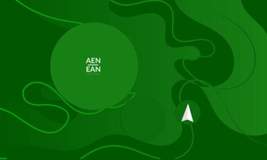 Kaybolan dalgalarla soyut geometrik arkaplan. Sosyal medya afişi için modern şablon. Düz arkaplan üzerinde gerçekçi gölgesi olan çağdaş malzeme tasarımı