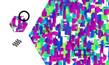 Parlak renkli arkaplanda dalgalı kabartmalı şekillere sahip soyut ağ şablonları. Sosyal medya web sayfası ya da iniş sayfası. Yumuşak sıvı renklerle akışkan ışıklandırma efekti.