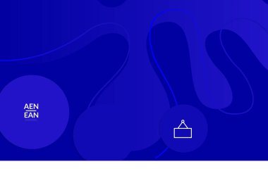 Kaybolan dalgalarla soyut geometrik arkaplan. Sosyal medya afişi için modern şablon. Düz arkaplan üzerinde gerçekçi gölgesi olan çağdaş malzeme tasarımı