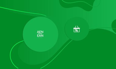 Kaybolan dalgalarla soyut geometrik arkaplan. Sosyal medya afişi için modern şablon. Düz arkaplan üzerinde gerçekçi gölgesi olan çağdaş malzeme tasarımı