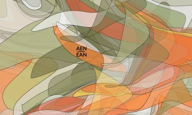 Pastel renkli şeffaf üstüste binen şekillerle kaplanmış şablon akrilik boya veya suluboya efekti vektör karışımı yaratıyor. Mermer desen düz renkler basit organik şekiller. Doğa Dünya Tasarımı.