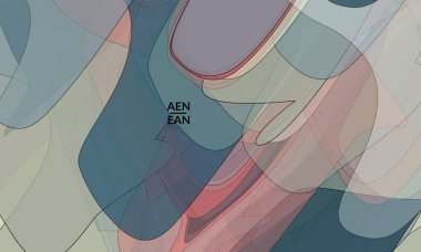 Pastel renkli şeffaf üstüste binen şekillerle kaplanmış şablon akrilik boya veya suluboya efekti vektör karışımı yaratıyor. Mermer desen düz renkler basit organik şekiller. Doğa Dünya Tasarımı.