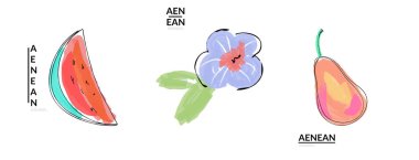 Yaratıcı evrensel karalamalar. İşaretli ve mürekkep desenli eğlenceli tasarım elementleri. Basit bir çizim stili. Kalem ve işaret çocuksu çizimler. Çocuk sanatı. Çocuk resimleri gibi, tasarım elementleri.