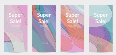 Pastel renkli şeffaf şekilli şablon akrilik boya veya suluboya efekti vektör karışımı yaratıyor. Mermer desen düz renkler basit organik şekiller. Doğa Dünya Tasarımı.