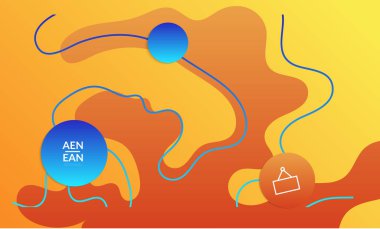 Kaybolan dalgalarla soyut geometrik arkaplan. Sosyal medya afişi için modern şablon. Düz arkaplan üzerinde gerçekçi gölgesi olan çağdaş malzeme tasarımı