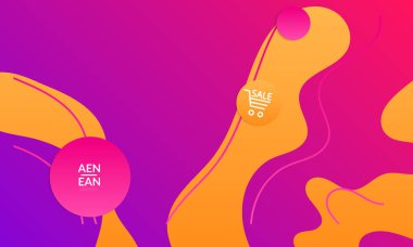 Kaybolan dalgalarla soyut geometrik arkaplan. Sosyal medya afişi için modern şablon. Düz arkaplan üzerinde gerçekçi gölgesi olan çağdaş malzeme tasarımı